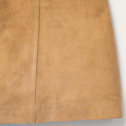 Women Skirts & Shorts Stetson Lamb Suede Gored Skirt Brown