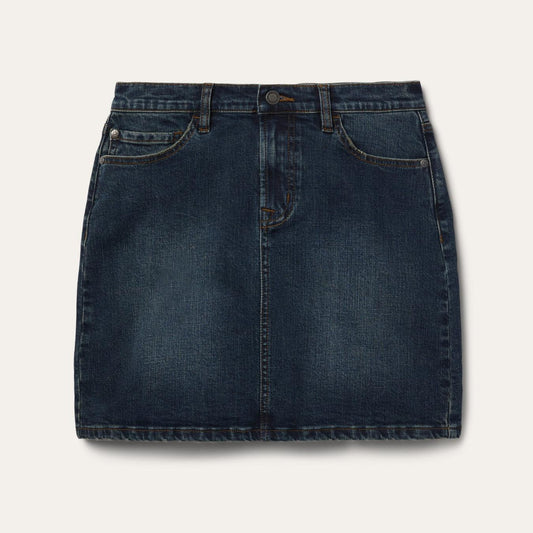 Women Skirts & Shorts Stetson Stretch Denim 5-Pocket Skirt Blue