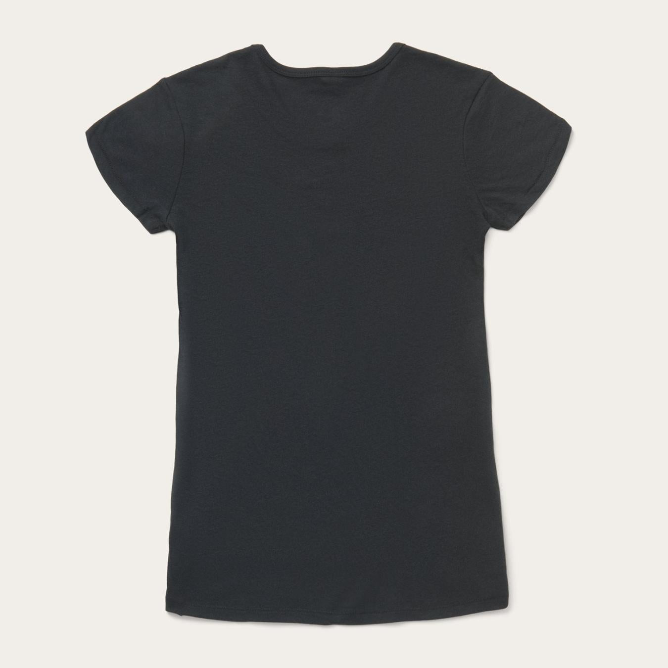 Women Tees Stetson Bison Graphic Tee Black