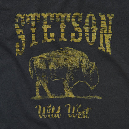 Women Tees Stetson Bison Graphic Tee Black