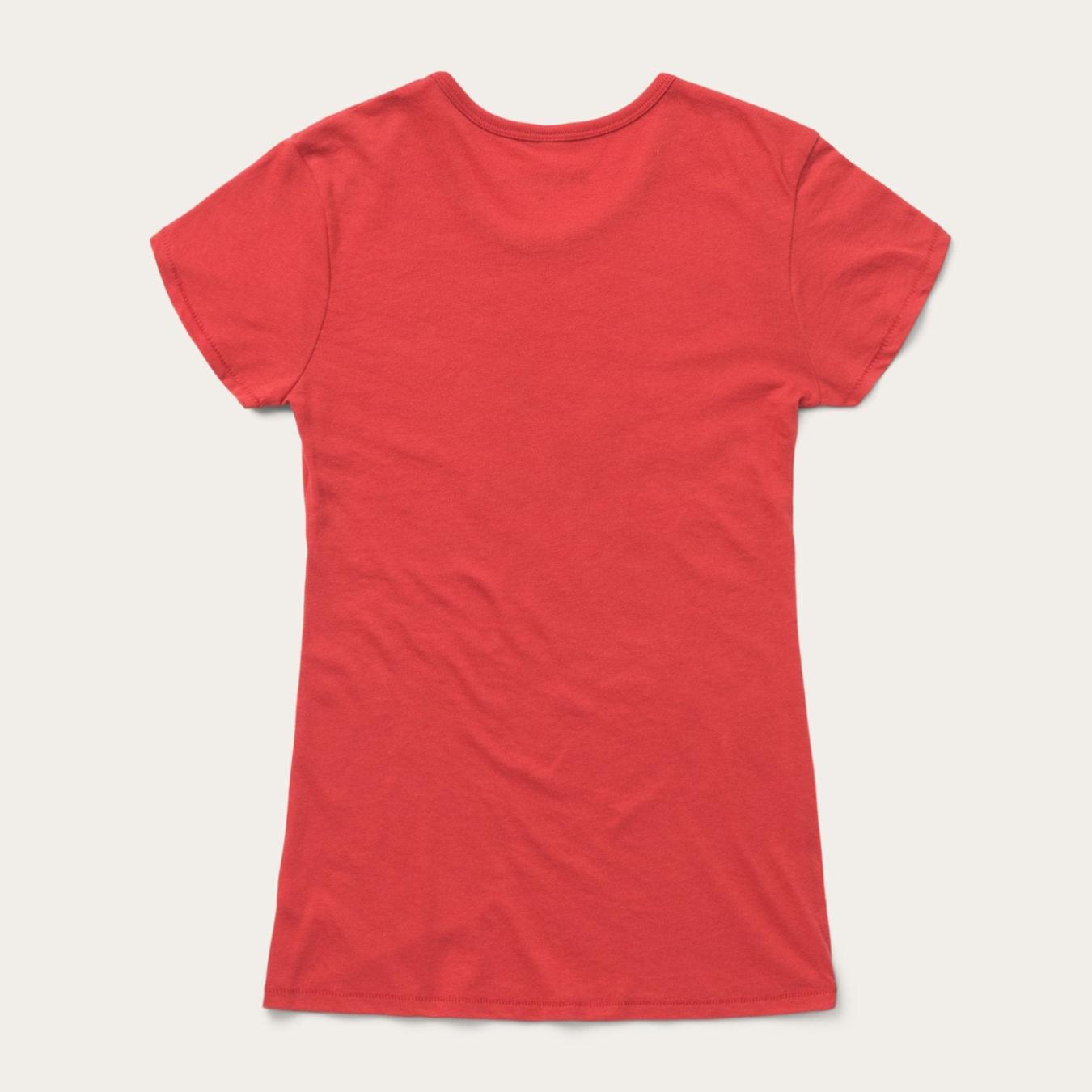 Women Tees Stetson Cowgirl Graphic Tee Red