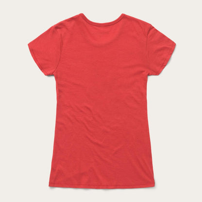 Women Tees Stetson Cowgirl Graphic Tee Red