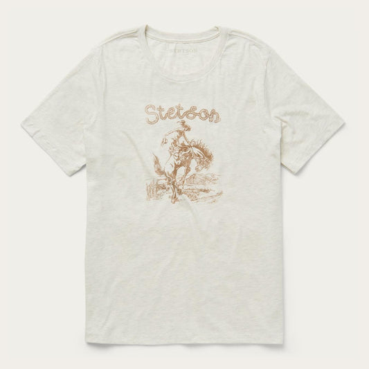 Women Tees Stetson Giddy Up Graphic Tee White