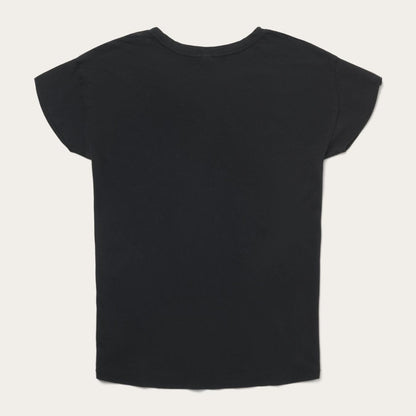 Women Tees Stetson John B. Stetson Eagle Graphic Tee Black