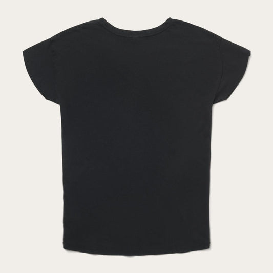 Women Tees Stetson John B. Stetson Eagle Graphic Tee Black