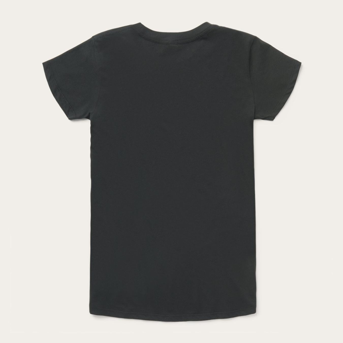 Women Tees Stetson Rope Print Graphic Tee Black