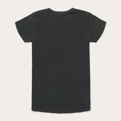 Women Tees Stetson Rope Print Graphic Tee Black