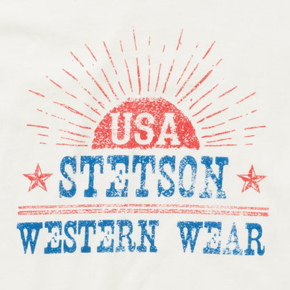 Women Tees Stetson Sunrise Graphic Tee White