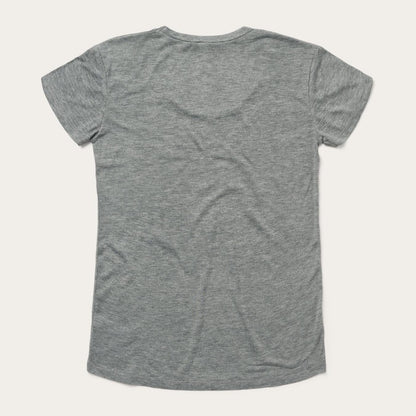 Women Tees Stetson Sunset Graphic Tee Grey