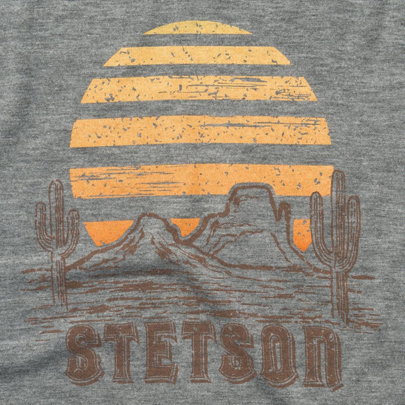 Women Tees Stetson Sunset Graphic Tee Grey