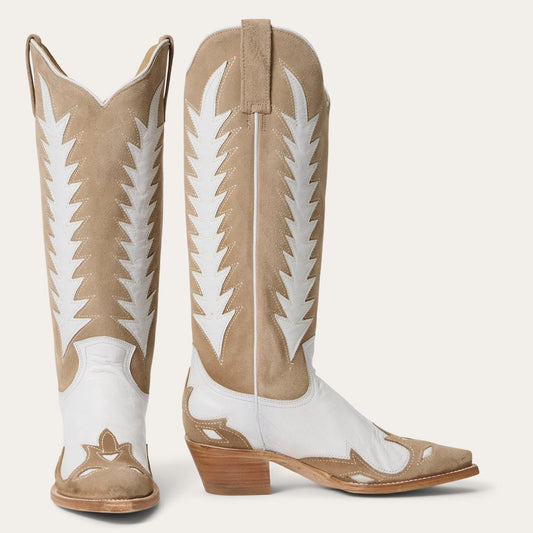 Women Western Stetson Beth Boots Tan