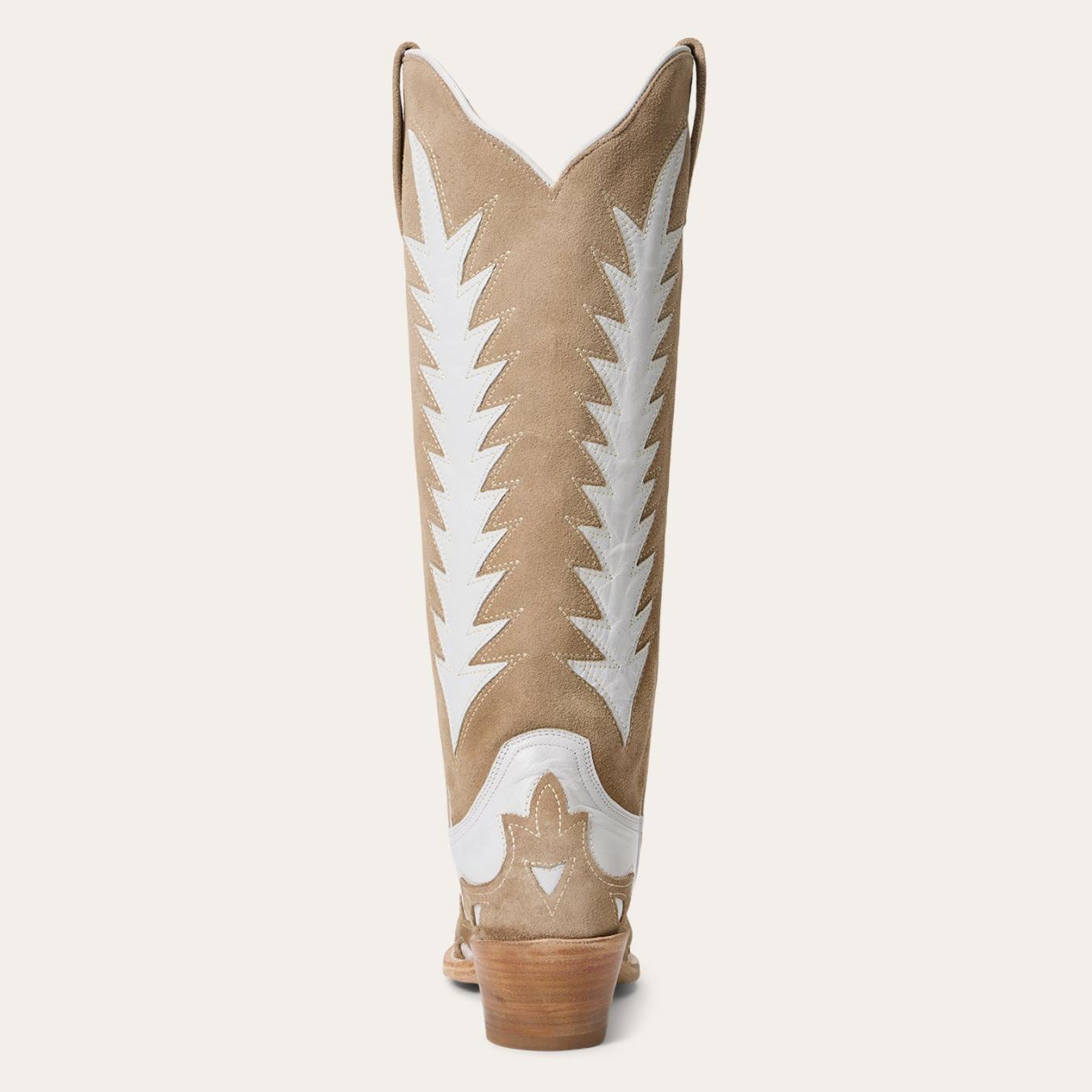 Women Western Stetson Beth Boots Tan
