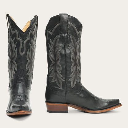 Women Western Stetson Casey Boots Black