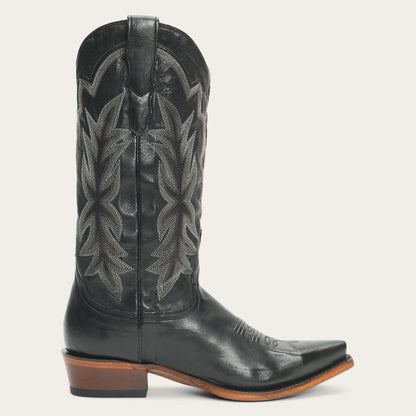 Women Western Stetson Casey Boots Black