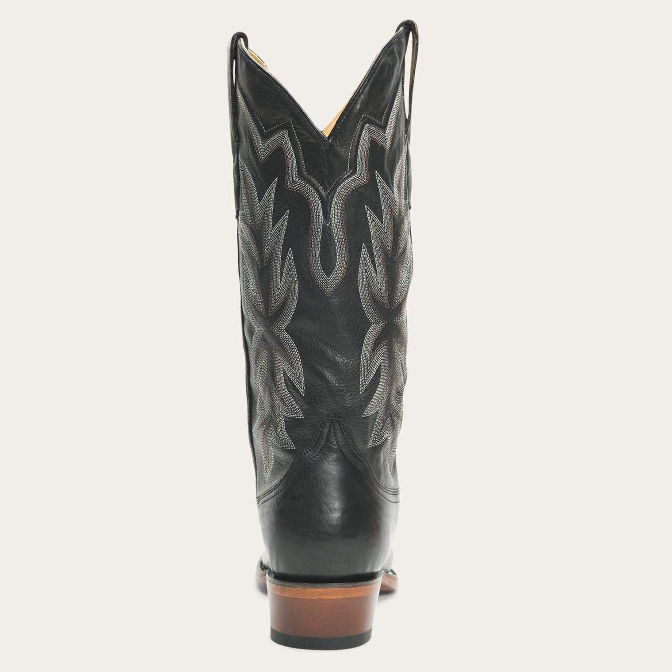Women Western Stetson Casey Boots Black