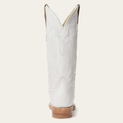 Women Western Stetson Casey Boots White