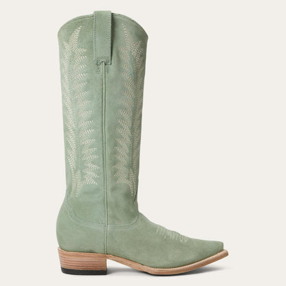 Women Western Stetson Emme Boots Aqua