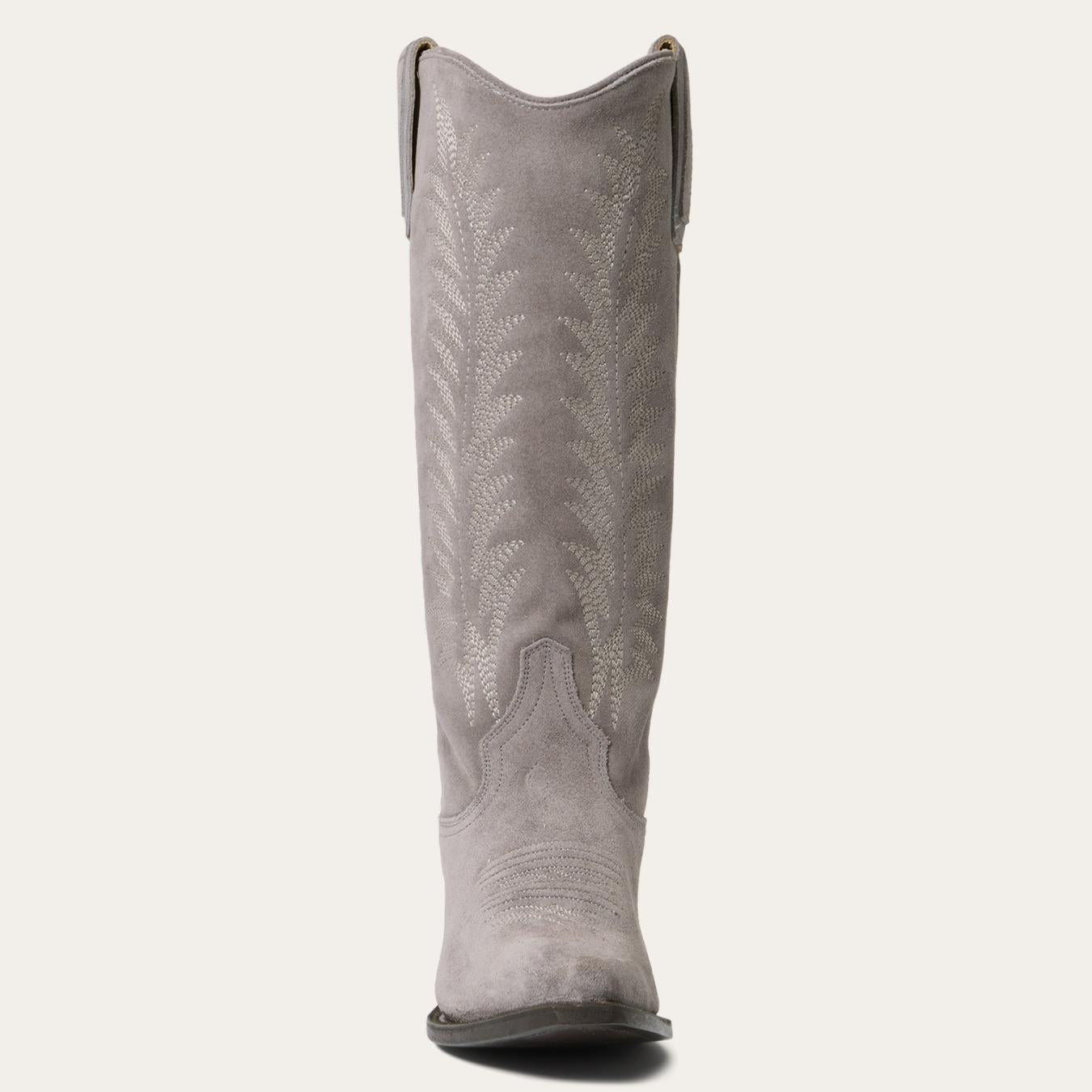 Women Western Stetson Emme Boots Grey
