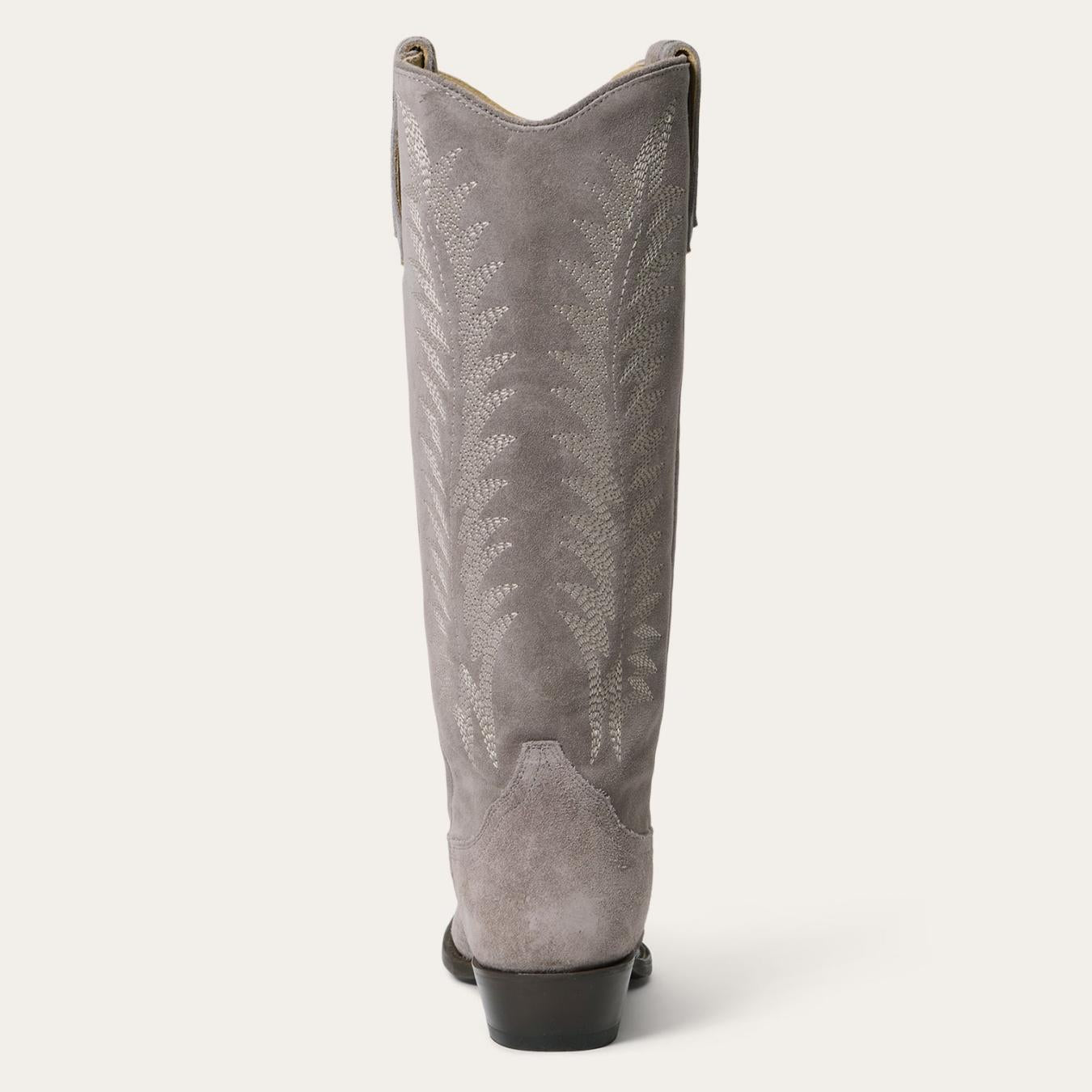 Women Western Stetson Emme Boots Grey