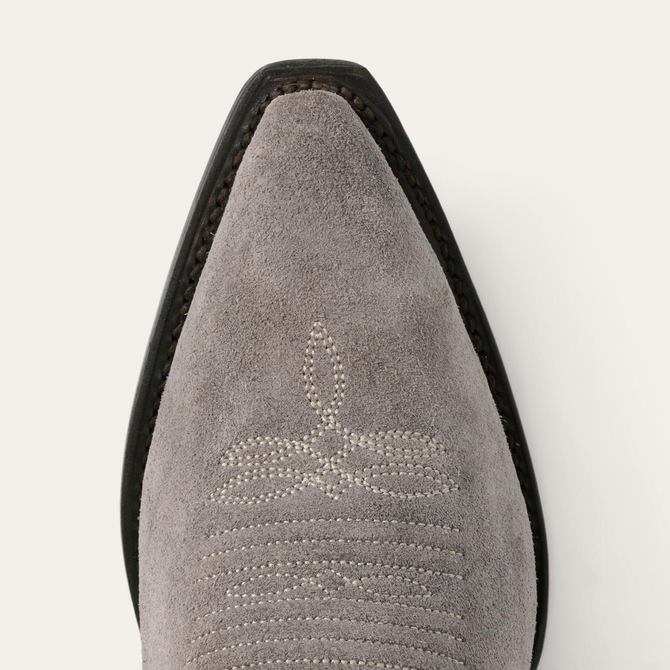 Women Western Stetson Emme Boots Grey