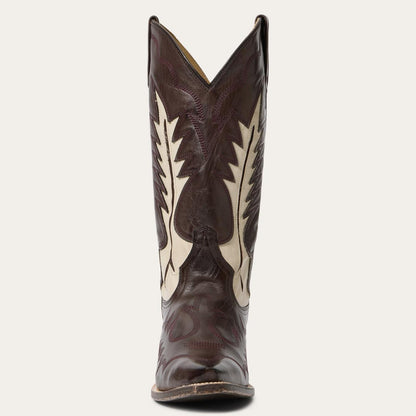 Women Western Stetson Jess Boots Brown