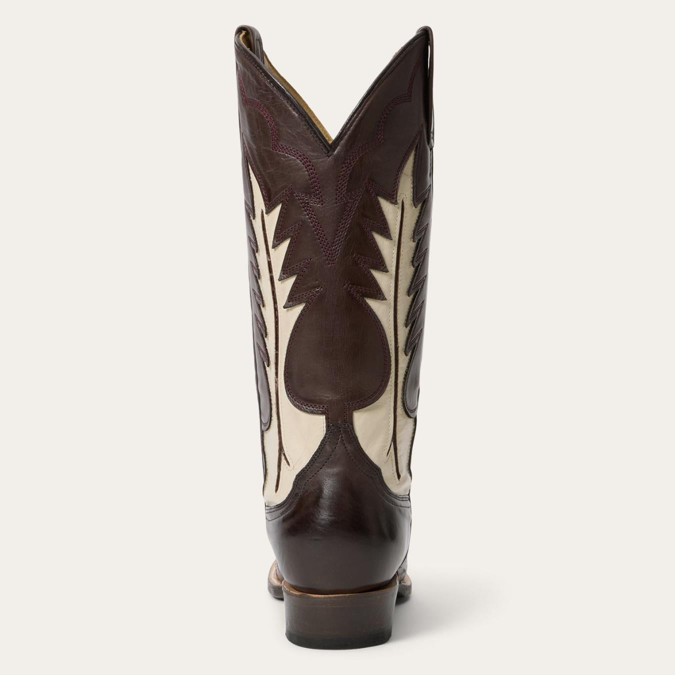 Women Western Stetson Jess Boots Brown