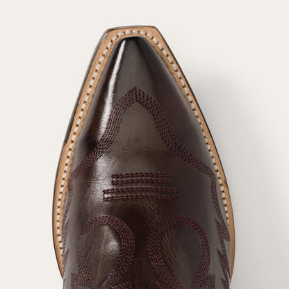 Women Western Stetson Jess Boots Brown