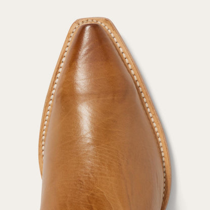 Women Western Stetson Johnnie Boots Brown