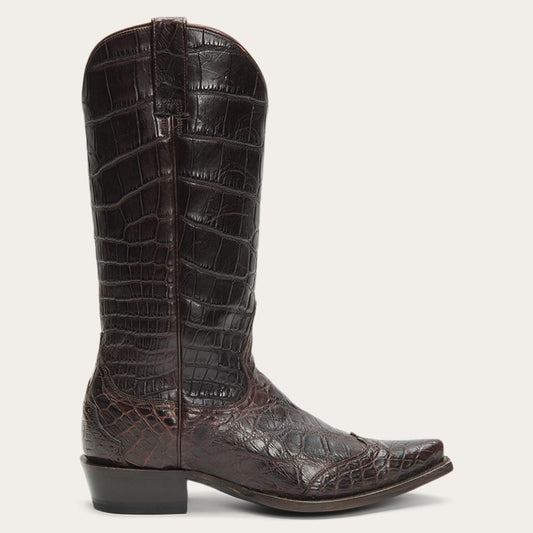 Women Western Stetson Lola Boots Brown