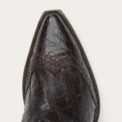 Women Western Stetson Lola Boots Brown