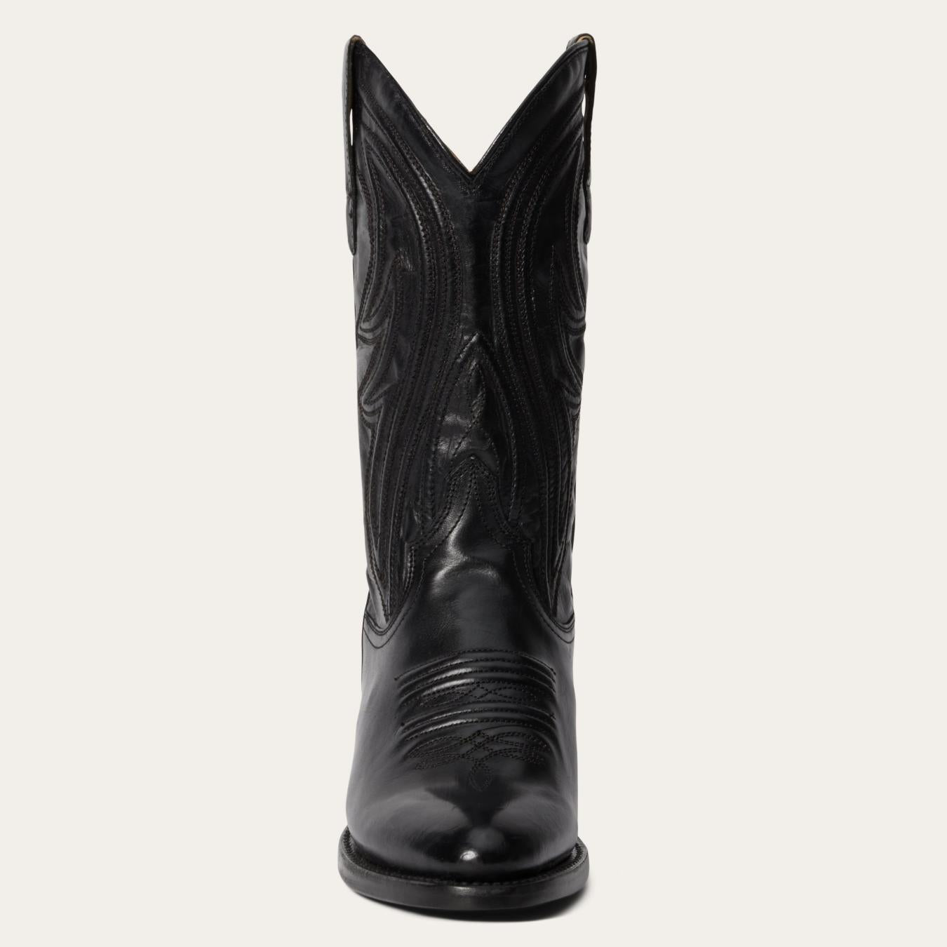 Women Western Stetson Nora Boots Black