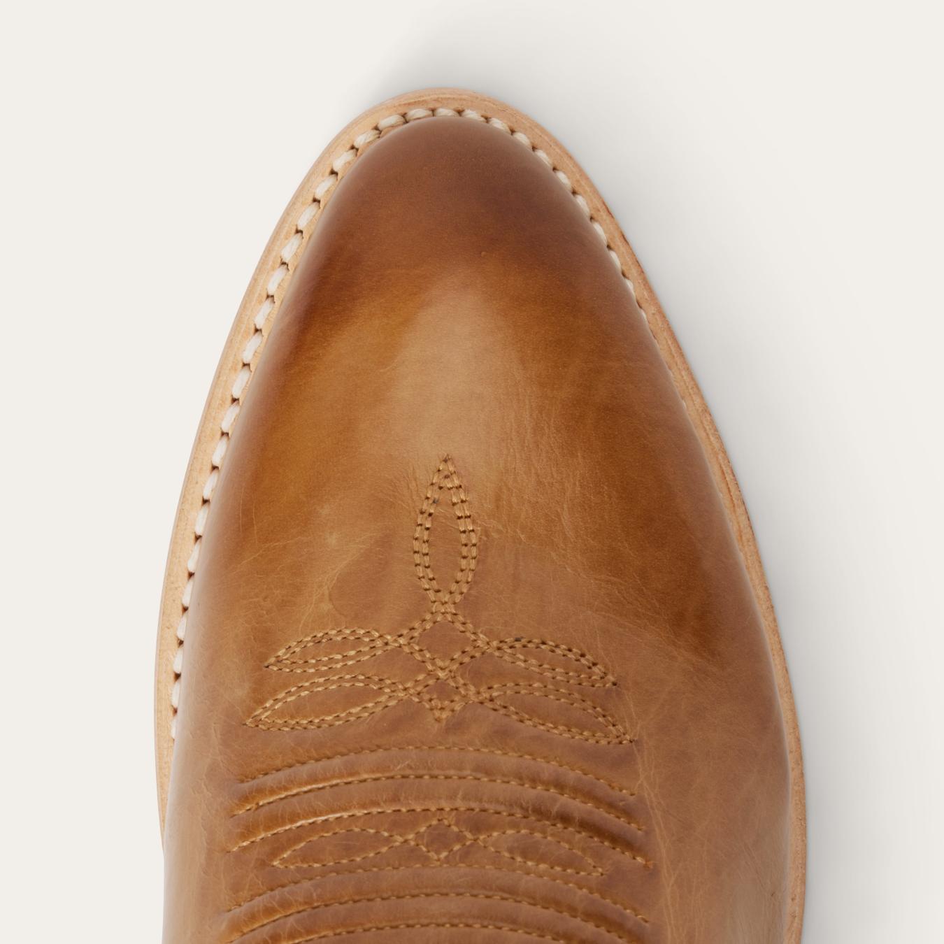 Women Western Stetson Nora Boots Tan