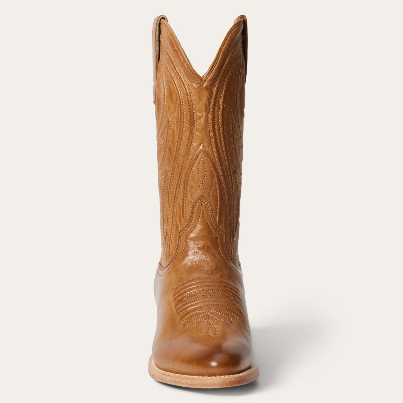 Women Western Stetson Nora Boots Tan