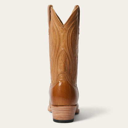 Women Western Stetson Nora Boots Tan
