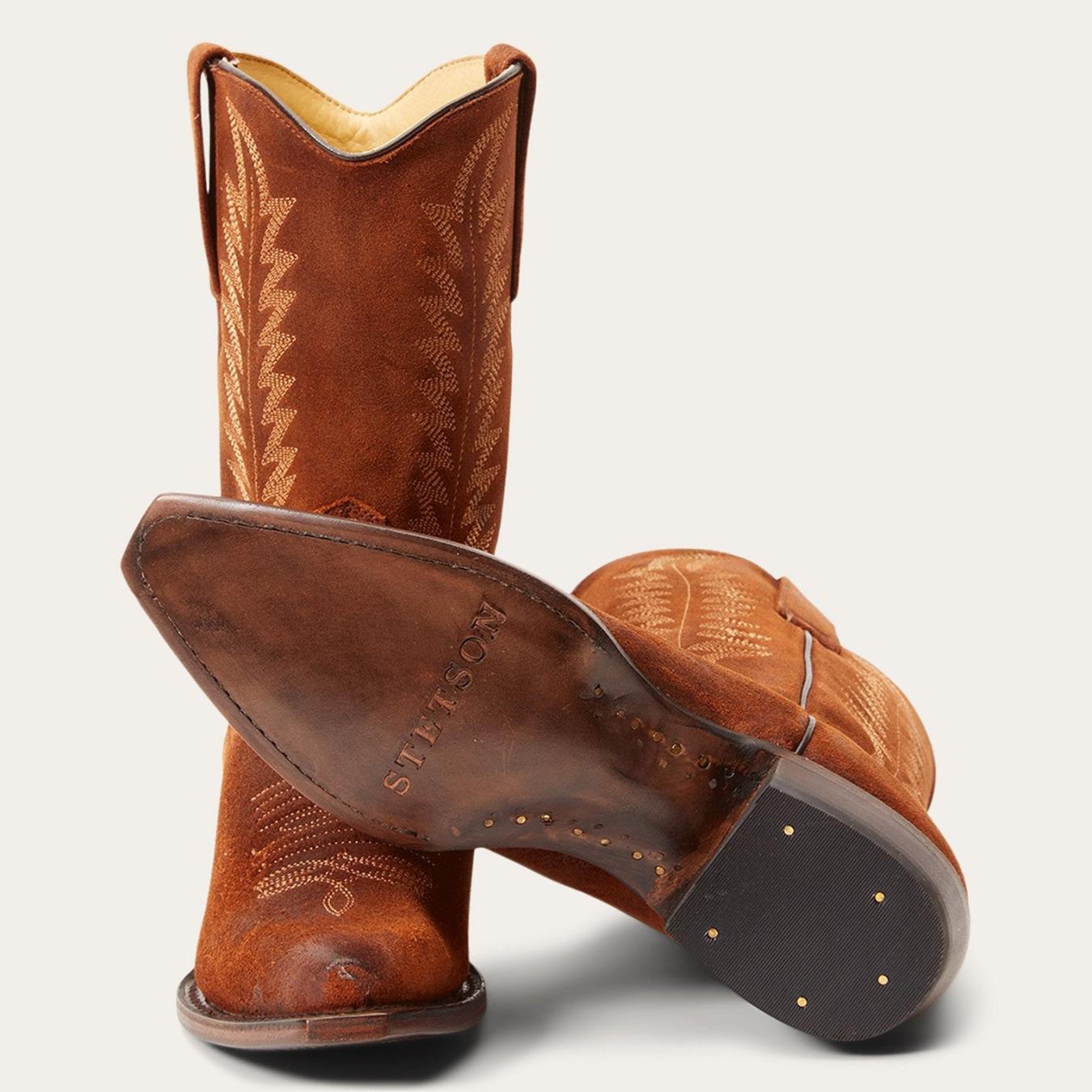 Women Western Stetson Parker Brown