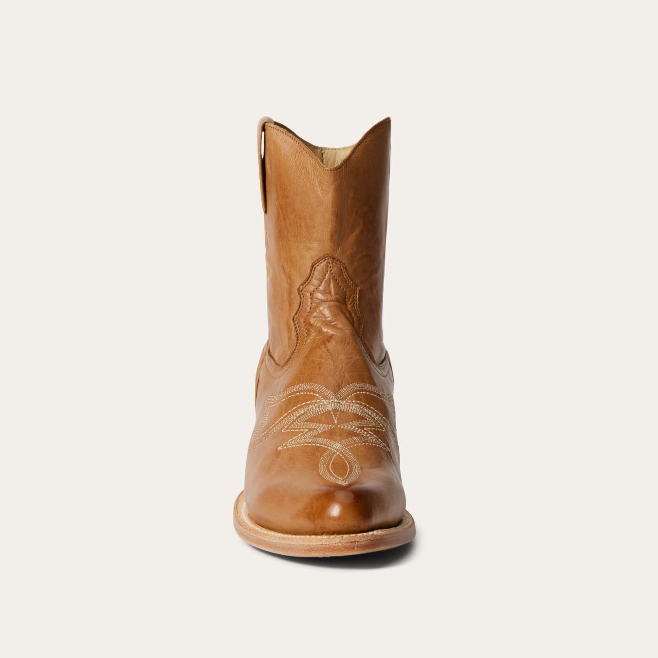 Women Western Stetson Piper Boots Tan