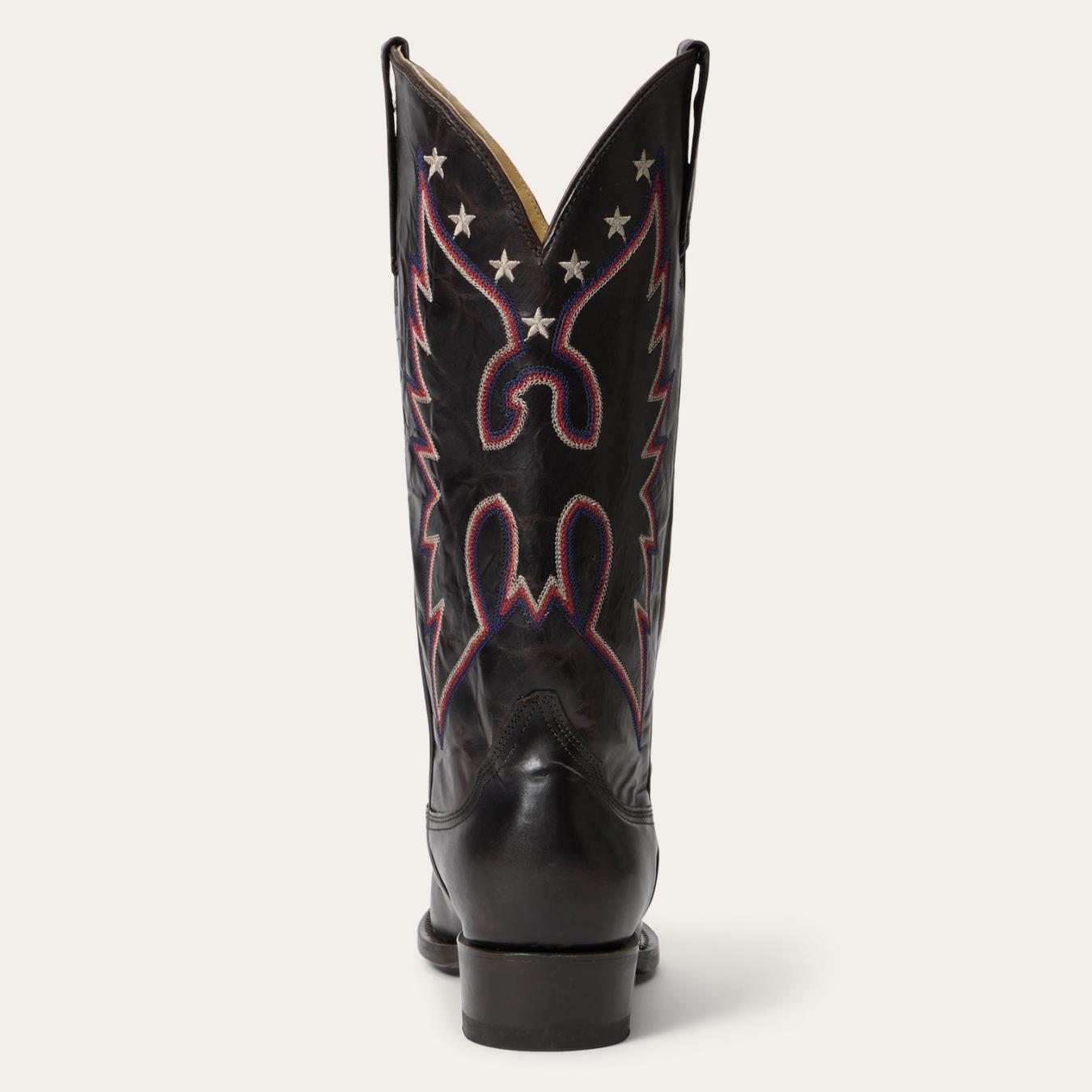 Women Western Stetson Reagan Boots Brown
