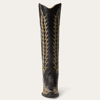 Women Western Stetson Sarah Boots Black