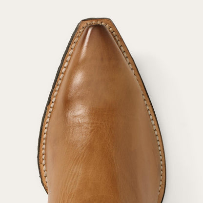 Women Western Stetson Tucson Boots Tan